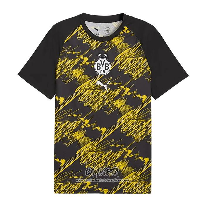 Camiseta Pre Partido del Borussia Dortmund 2026-2027 Amarillo Negro
